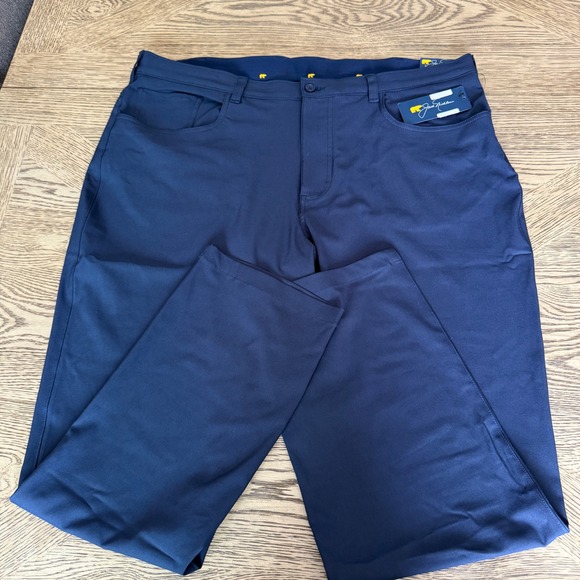 Jack Nicklaus Other - Jack Nicklaus Men Golf Pants Navy Blue Stretch Moisture Wicking UPF 50 40x30 NEW